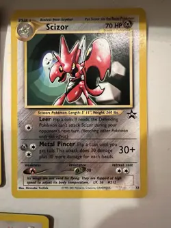 Team Rocket's Meowth # 18 Black Star PROMO WOTC Rare Pokemon Card - Image 2