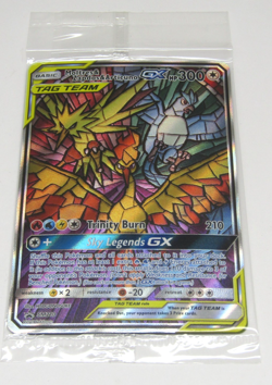 Pokemon TCG Moltres Zapdos Articuno GX SM210 Hidden Fate Promo Card Sealed Mint - Image 1