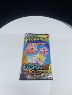 Pokemon Trading Card Game Sun & Moon Cosmic Eclipse Booster Pack 820650805899 - Image 1