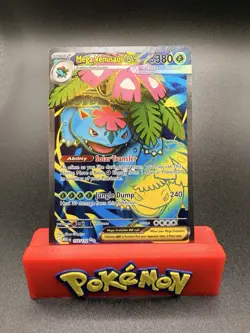 Pokemon TCG Mega Venusaur Ex 155/132 Full Art Mega Evolutions Mint/Near Mint - Image 1