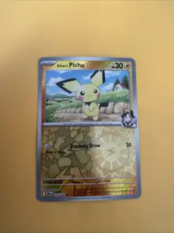 Ethan’s Pichu 071/182 Reverse Holo - Pokemon TCG DRI Destined Rivals NM - Image 1