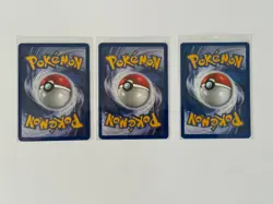 Lot of 3 Pokemon Cards Rare Venomoth 31/30 Pidgeotto 28/130 Miltank Vintage LP - Image 2