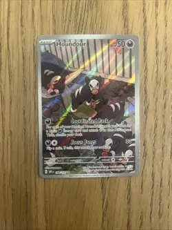 Houndour 204/197 Obsidian Flames Illustration Rare Pokemon TCG Mint Pack Fresh - Image 1