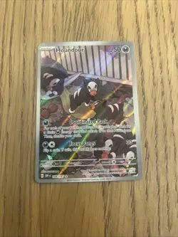 Houndour 204/197 Obsidian Flames Illustration Rare Pokemon TCG Mint Pack Fresh - Image 2