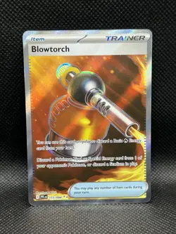Blowtorch 117/094 ULTRA RARE HOLO Phantasmal Flames Me02 Pokemon English Foil - Image 1