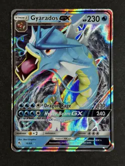 Gyarados GX 16/68 Hidden Fates Ultra Rare Pokemon TCG NM/Near Mint - Image 1