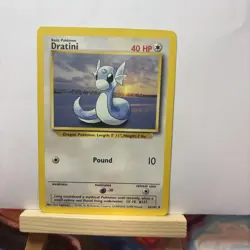 Pokemon Dratini 26/102 BS Base Set Unlimited LP/NM - Image 2