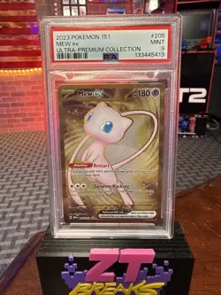 2023 POKEMON 151 ULTRA-PREMIUM COLLECTION #205 MEW EX PSA 9 - Image 1