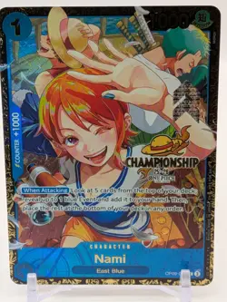 Nami (Championship 25-26 Regionals Season 1) OP09-050 One Piece Promotion LP - Image 1