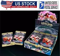 2025 Disney LORCANA Chapter 2 RISE OF THE FLOODBORN Chinese Booster 24 Packs Box - Image 1