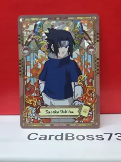 Sasuke Uchiha NARUTO NRSA01-SP-002L5 Naruto Kayou Card - ENGLISH - Heaven Scroll - Image 1