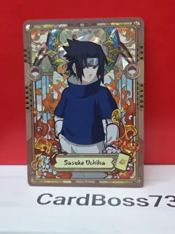 Sasuke Uchiha NARUTO NRSA01-SP-002L5 Naruto Kayou Card - ENGLISH - Heaven Scroll - Image 3