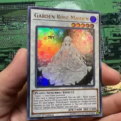Garden Rose Maiden - LED4-EN023 - Ultra Rare 1st Edition Yugioh Card - Image 1