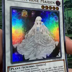 Garden Rose Maiden - LED4-EN023 - Ultra Rare 1st Edition Yugioh Card - Image 2