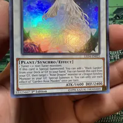 Garden Rose Maiden - LED4-EN023 - Ultra Rare 1st Edition Yugioh Card - Image 4