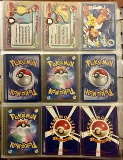 Vintage Pokemon Card Collection - No Binder Lot 5 Pages - Holo - Modern LP/NM - Image 4