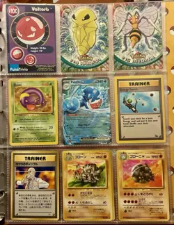 Vintage Pokemon Card Collection - No Binder Lot 5 Pages - Holo - Modern LP/NM - Image 5