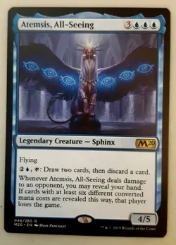 1x Atemsis, All-Seeing Core 2020 M20 MTG Magic The Gathering NM - Image 1