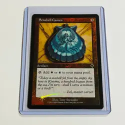 2000 Magic: The Gathering INVASION Seashell Cameo FOIL 311/350 NM - Image 1