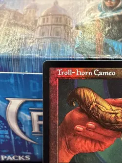 Invasion MTG FOIL Troll-Horn Cameo Magic NM UP - Image 2
