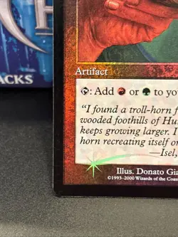 Invasion MTG FOIL Troll-Horn Cameo Magic NM UP - Image 4