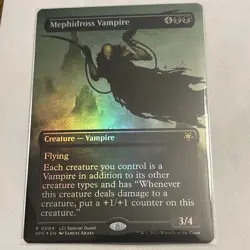 Mephidross Vampire (Borderless) Special Guests Foil - Image 1