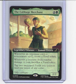 Magic MTG Avatar The Last Airbender The Cabbage Merchant Extended Art Foil R0203 - Image 1