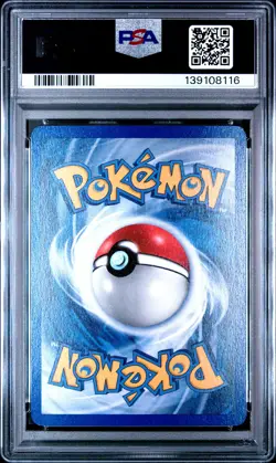 2004 POKEMON EX TEAM MAGMA VS TEAM AQUA #95 SWAMPERT EX-HOLO PSA 7 - Image 2