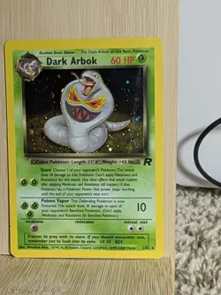 Pokemon Dark Arbok 2/82 Team Rocket Holographic Rare Unlimited TCG Vintage Wotc - Image 1