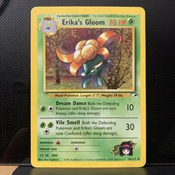 Pokemon TCG Erika's Gloom Gym Heroes 46/132 Unlimited Uncommon NM Ken Sugimori - Image 1