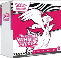 Sealed Pokemon TCG: Scarlet & Violet White Flare ETB - Image 1