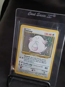 Chansey - Pokemon Base Set 3/102 - Holo - Ungraded (Excellent) - Image 1