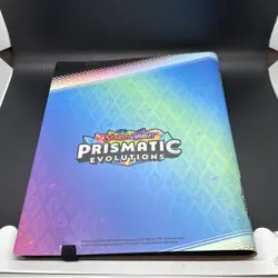 Prismatic Evolutions Pokemon TCG Card Binder - Binder Only - Scarlet & Violet - Image 3