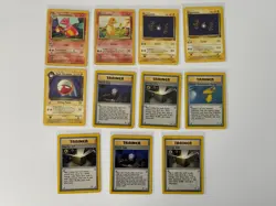 Lot of 11 Pokemon Cards Charmander Charmeleon Trainers Dark Electrode LP/MP - Image 1
