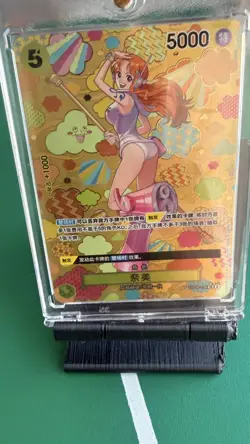 One Piece Card Game Chinese Nami OP08-106 SP The New Emperor NM - Image 1