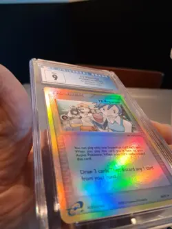 TV Reporter Reverse Holo Cgc 9 Mint Blue Label 2003 EX Dragon 88/97 Card Beauty - Image 4