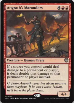 Angrath's Marauders R Commander: Outlaws of Thunder Junction 153 NM MTG - Image 1