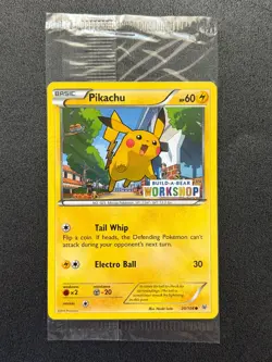 2016 Pokemon TCG Build-A-Bear Promo -Pikachu- 20/108 SEALED - Image 1
