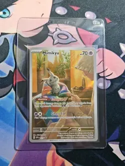 Mimikyu - SVP 075 Pokemon Paldean Fates Elite Trainer Box Promo - Image 3