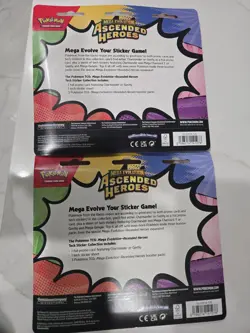 Pokemon TCG Ascended Heroes Tech Sticker Collection 2 Set GASTLY & CHARMANDER - Image 2