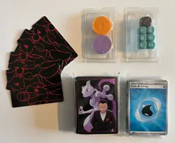 Pokemon Destined Rivals Sleeves Dice Dividers Counters Energy Sealed Bundle - Image 1