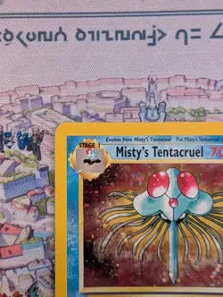 Misty's Tentacruel 10/132 Holo Rare Gym Heroes LP Vintage WOTC - Pokemon TCG - Image 4