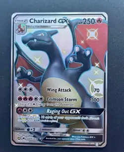 Charizard GX SV49/SV94 Hidden Fates Shiny Vault Holo Rare Pokemon TCG Card - Image 1