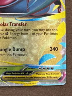 Pokemon TCG Mega Venusaur EX Card 003/132 Mega Evolution English Nm Holo - Image 5