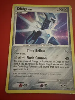 Pokemon TCG - Dialga - DP26 - Diamond and Pearl Black Star Promo - Holo HP - Image 3