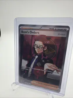 Boss’s Orders 256/217 Ultra Rare Full Art Pokemon TCG Ascended Heroes NM - Image 2