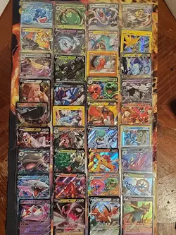 (36) Pokemon Collection Card Lot EX V Holo Latias Zapdos - Image 1