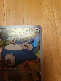 Pokemon TCG Snorlax SVP 051 Scarlet Violet 151 Black Star Promo Card - Image 4