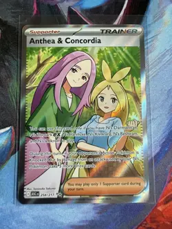 Anthea and Concordia 254/217 Ascended Heroes Pokemon TCG Full Art Trainer - Image 1