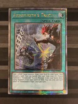 Yugioh | Fiendsmith's Tract | INFO | Quarter Century Rare | 1st Edition | NM - Image 1